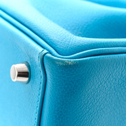 Hermes Evercolor Kelly Retourne 28 Bleu Frida 11 of 11