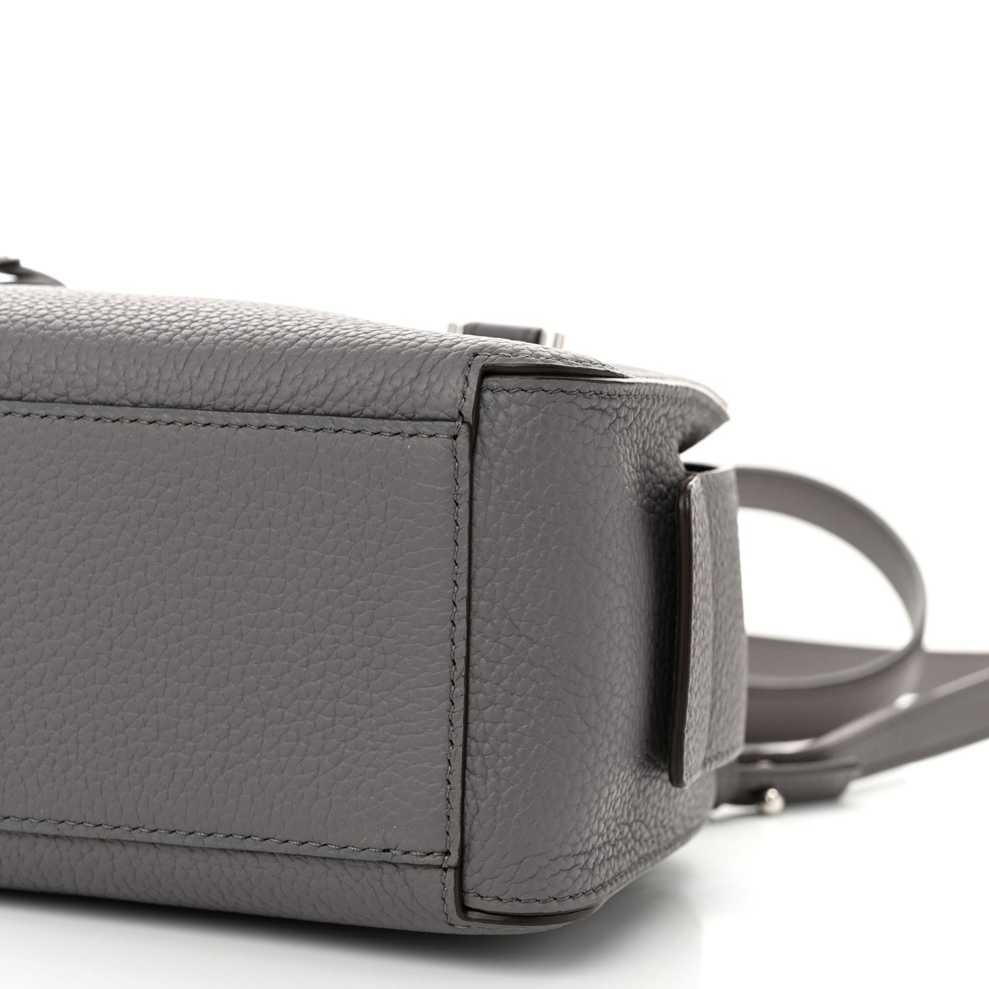 Taurillon Soft Mini Cool Box Satchel Stone