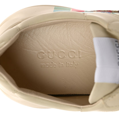 Gucci X THE NORTH FACE Apollo Calfskin Mens Rhyton Sneakers 7 Ivoire 8 of 11
