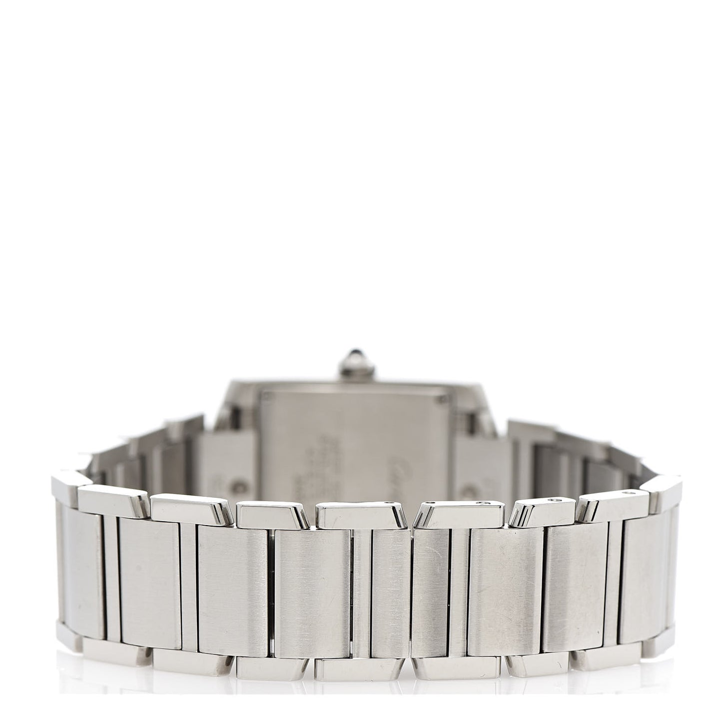 Stainless Steel 25mm Tank Francaise Quartz Watch