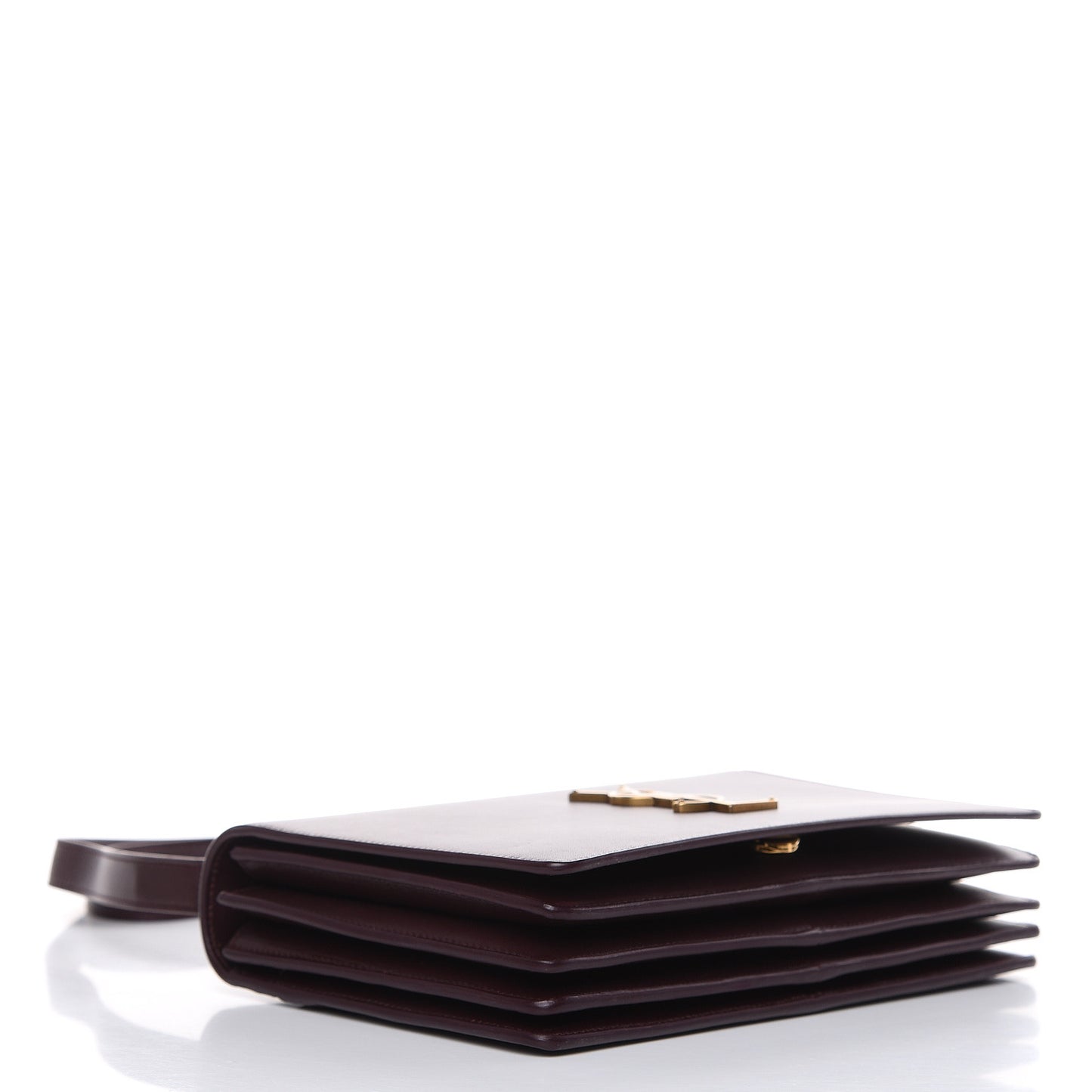 Calfskin Medium Dylan Shoulder Bag Burgundy