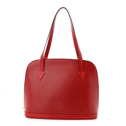 Louis Vuitton Epi Lussac Castillan Red 1 of 12