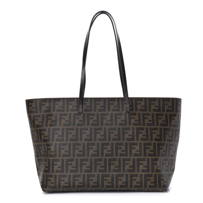 Fendi Zucca Spalmati Small Roll Tote Tobacco Moro 1 of 12