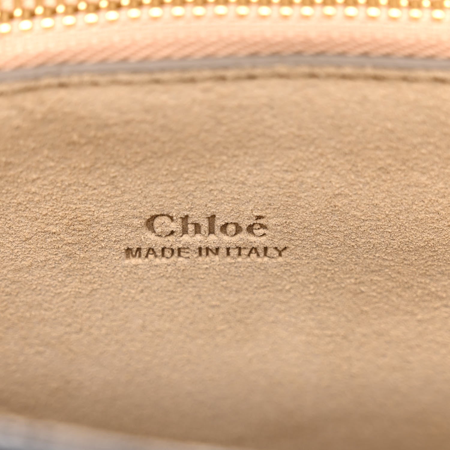 Chloe Suede Calfskin Medium Faye Shoulder Bag Silver Blue 6 of 9