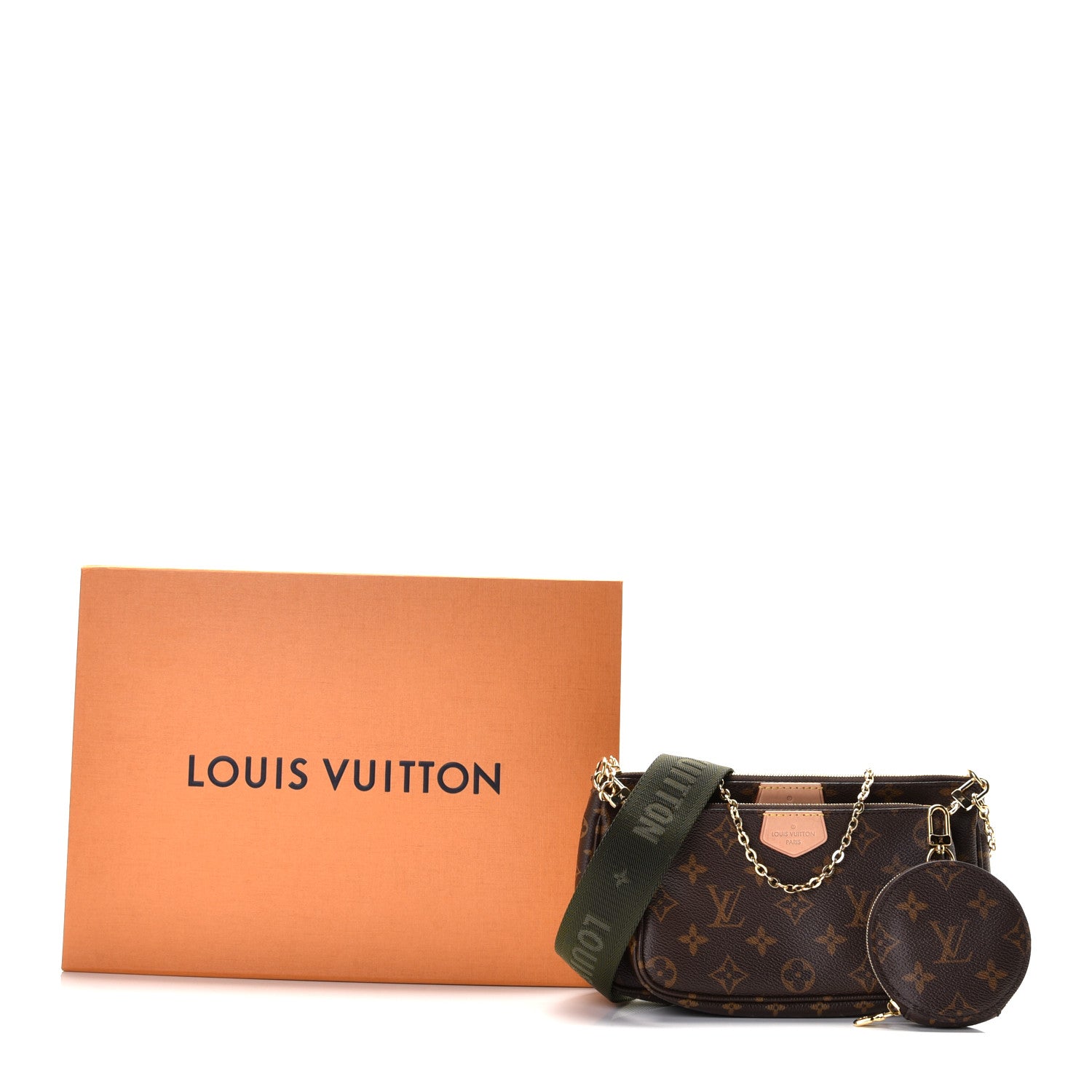 Louis Vuitton Monogram Multi Pochette Accessories Kaki 11 of 11