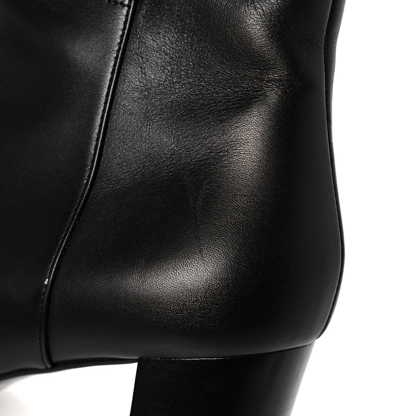 Calfskin Saint Germain Ankle Boots 38.5 Black