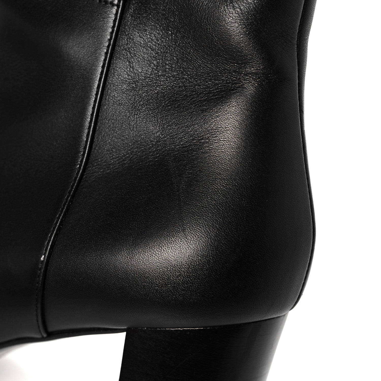 Hermes Calfskin Saint Germain Ankle Boots 38.5 Black 15 of 17