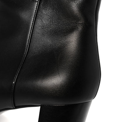 Hermes Calfskin Saint Germain Ankle Boots 38.5 Black 15 of 17