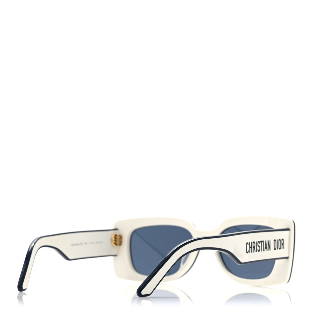 Christian Dior Diorpacific S1U Square Sunglasses White Blue 4 of 8