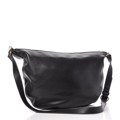 Gucci Pebbled Calfskin Medium Soho Hobo Black 3 of 11