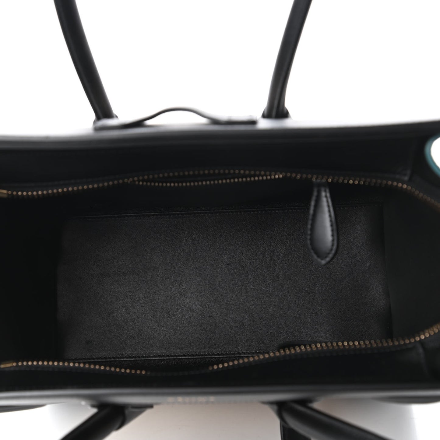 Bullhide Drummed Calfskin Micro Tri-Color Luggage Antarctic