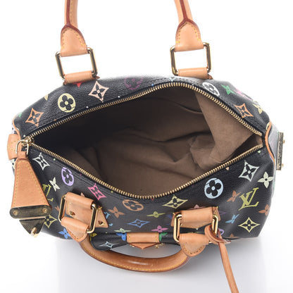 Louis Vuitton Monogram Multicolor Speedy 30 Black 5 of 14