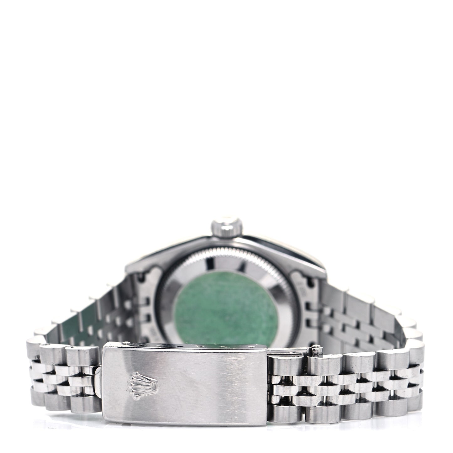 Stainless Steel 18K White Gold Diamond 26mm Oyster Perpetual Datejust Watch White 79174