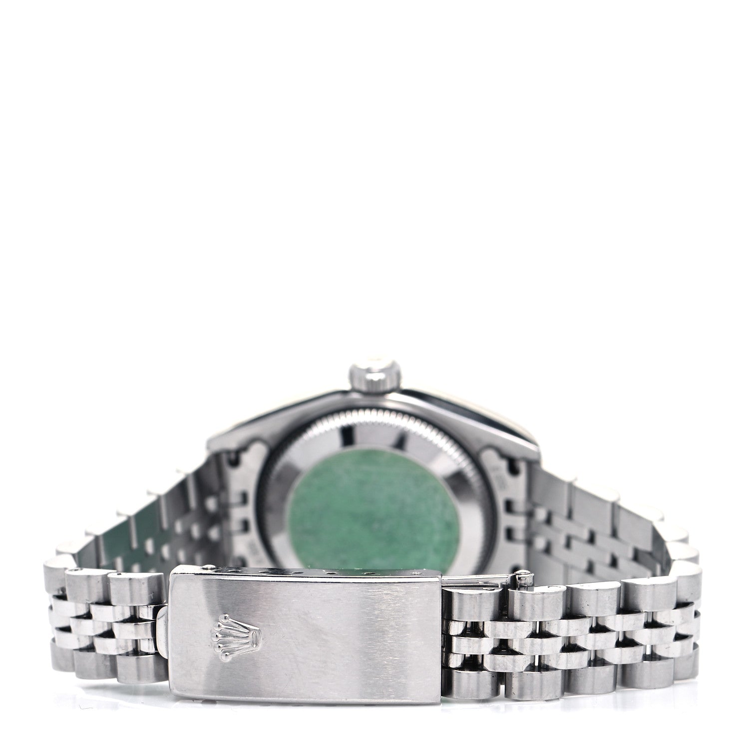 Rolex Stainless Steel 18K White Gold Diamond 26mm Oyster Perpetual Datejust Watch White 79174 6 of 8
