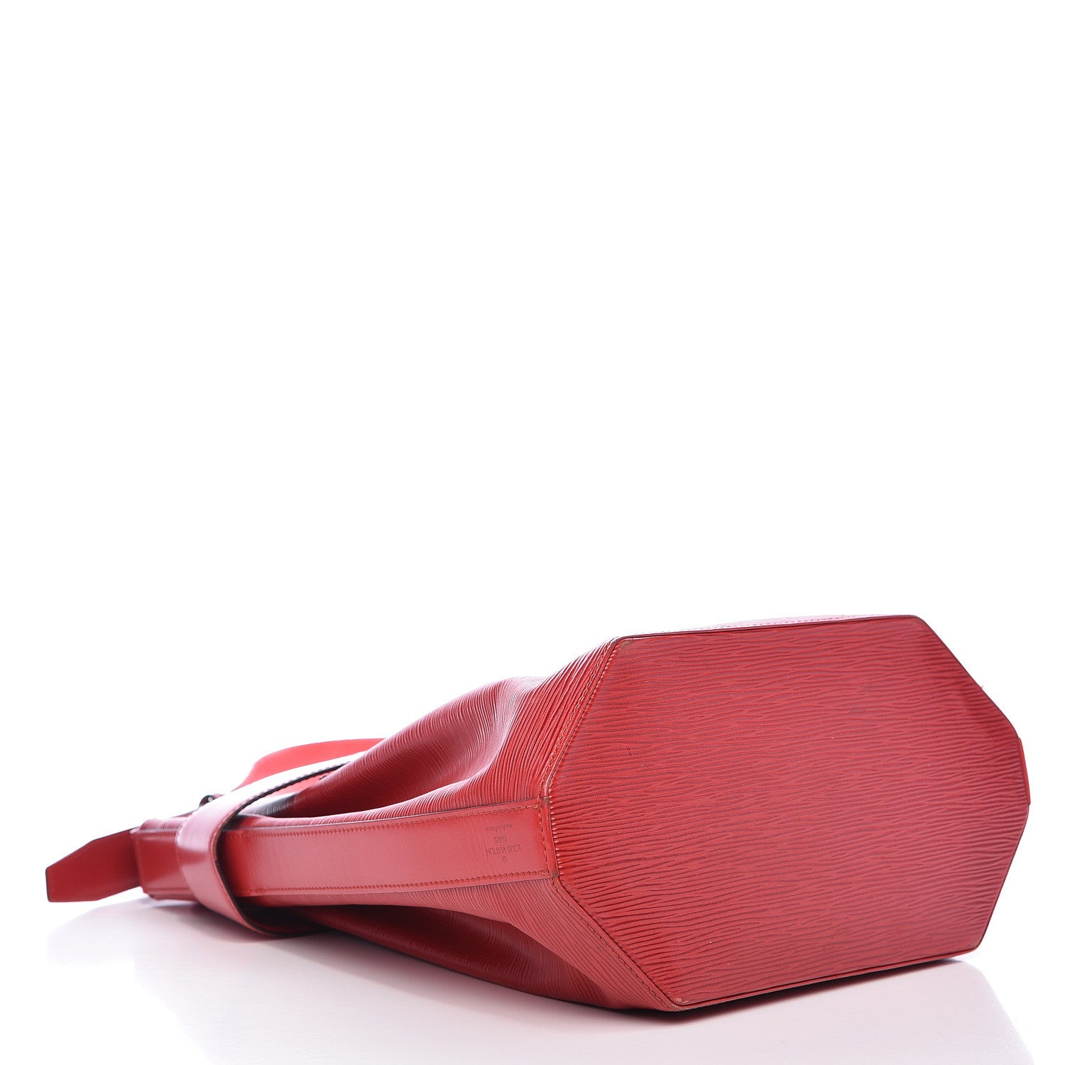 Louis Vuitton Epi Sac D'Epaule Castillan Red 5 of 13