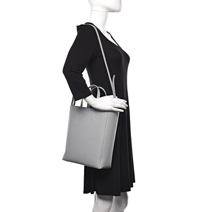 Celine Grained Calfskin Small Vertical Cabas Mineral 2 of 11