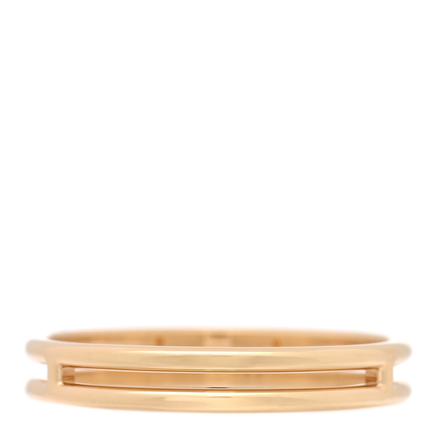 18K Yellow Gold Ariane Wedding Band Ring 62 10