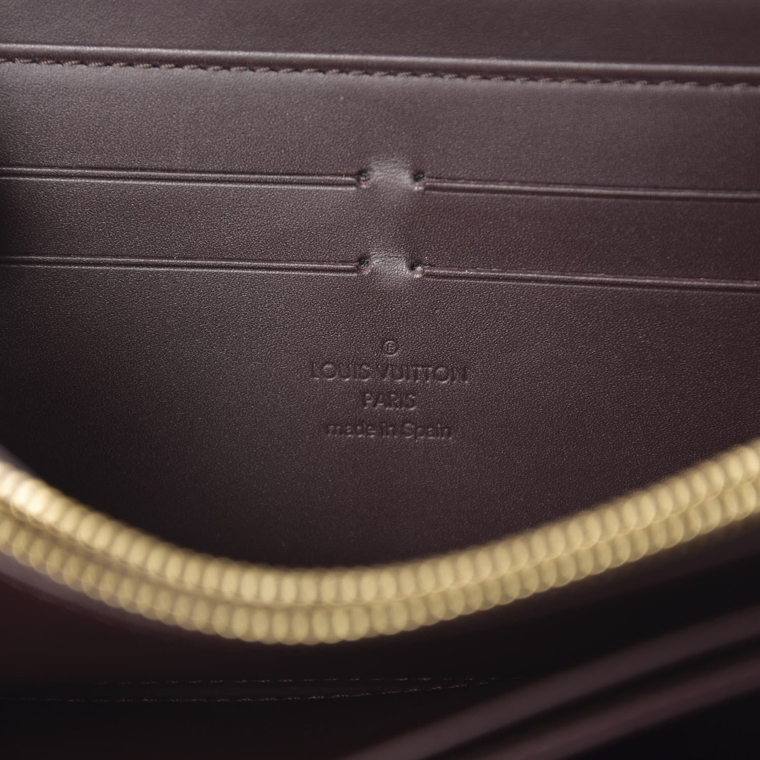 Louis Vuitton Vernis Zippy Wallet Amarante 6 of 7