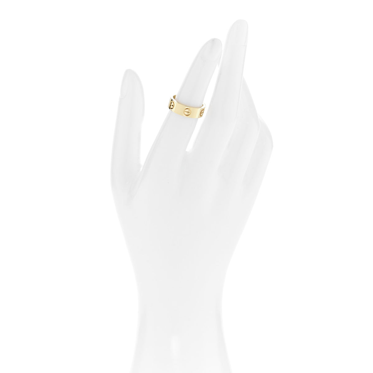 Cartier 18K Yellow Gold 5.5mm LOVE Ring 52 6 49 4.75 3 of 7