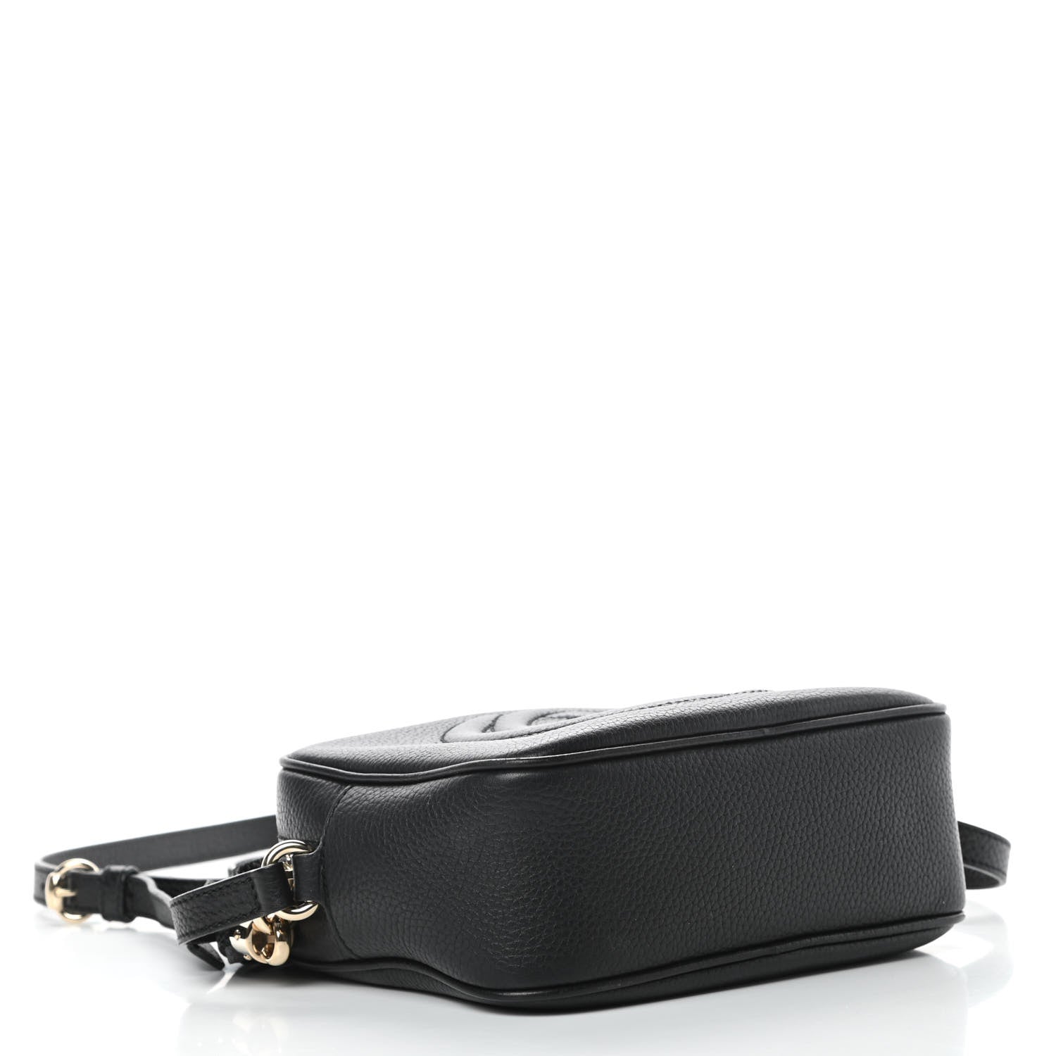 Gucci Pebbled Calfskin Small Soho Disco Bag Black 4 of 12