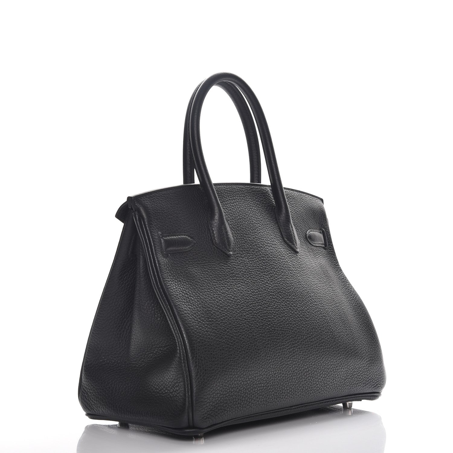 Hermes Taurillon Clemence Birkin 30 Black 3 of 28