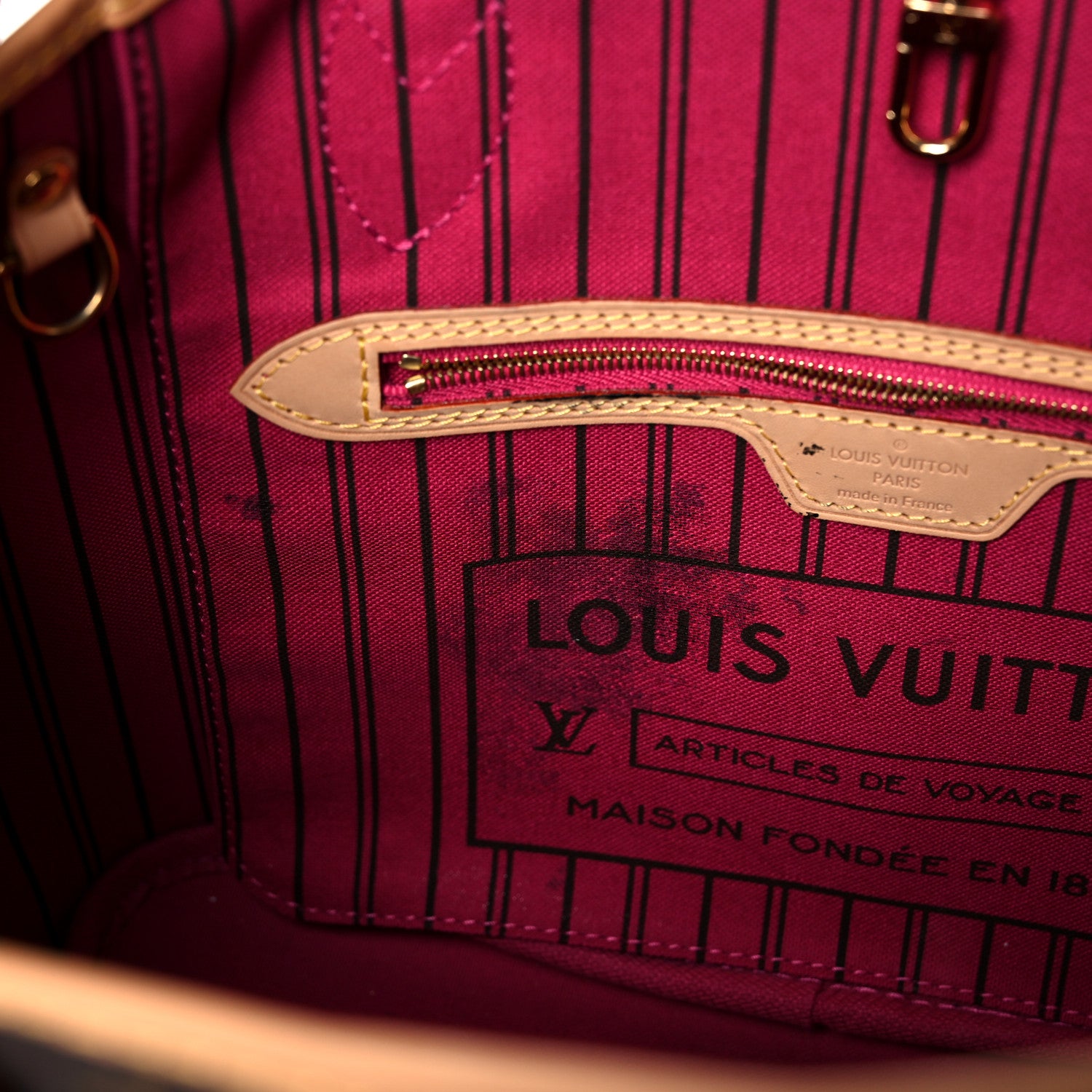 Louis Vuitton Monogram Neo Neverfull PM Pivoine 10 of 11