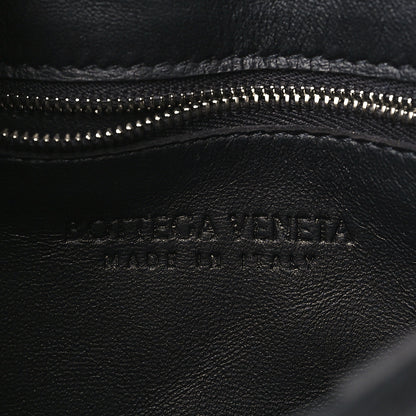 Bottega Veneta Lambskin Maxi Intrecciato Cassette Crossbody Bag Black 6 of 9