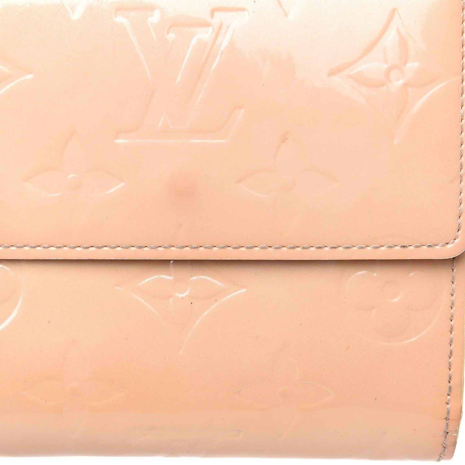 Louis Vuitton Vernis Elise Wallet Marshmallow 6 of 12