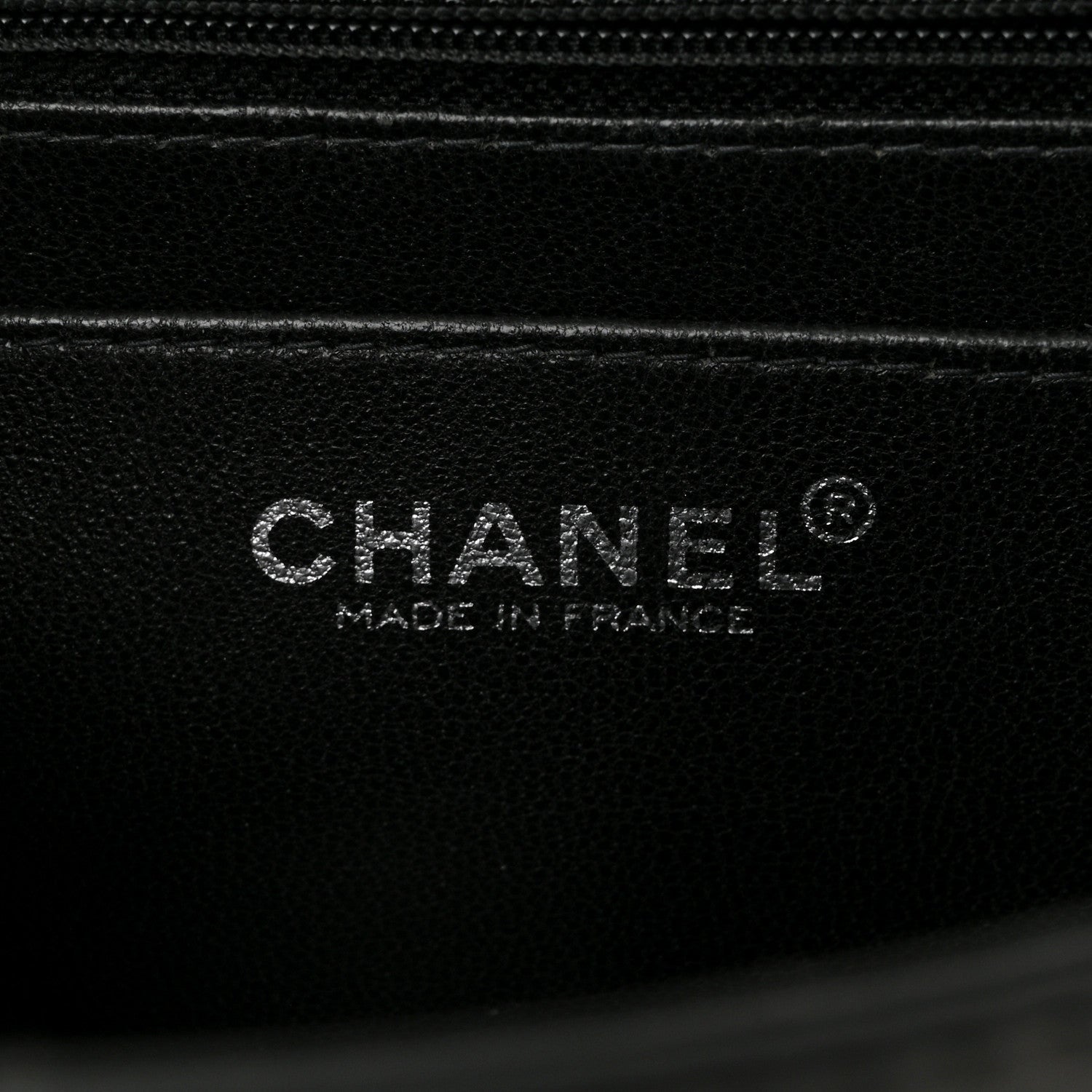 Chanel Lambskin Patent Chocolate Bar Flap Black White 6 of 12