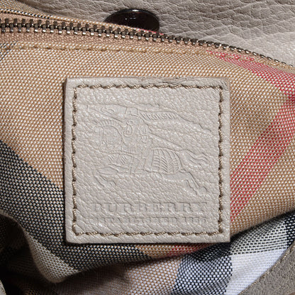 Burberry Leather Crompton Tote Grey 6 of 10
