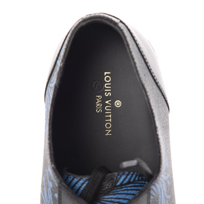Louis Vuitton Damier Graphite Rope Sneakers 7.5 Blue 7 of 13