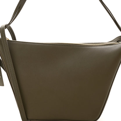 Loewe Calfskin Mini Hammock Hobo Dark Khaki Green 8 of 11