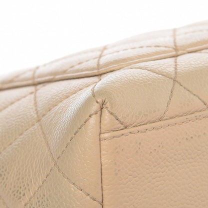 Chanel Caviar Quilted Jumbo Kelly Flap Beige Clair 17 of 19