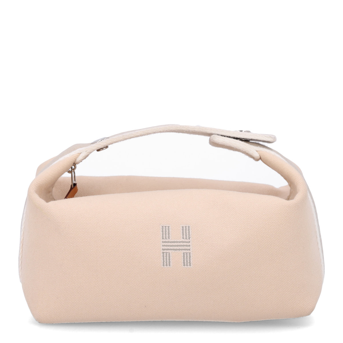 Hermes Canvas Small Bride-A-Brac Pouch Natural 1 of 9