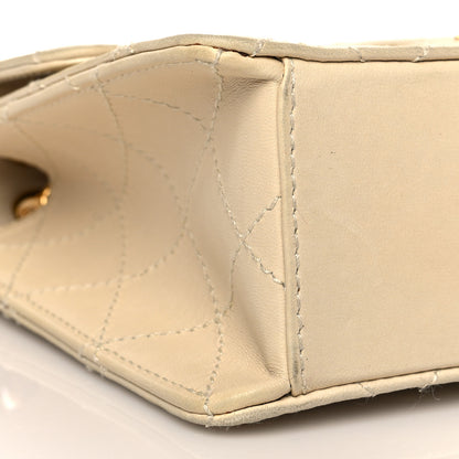 Chanel Lambskin Quilted Small Single Flap White 9 of 16