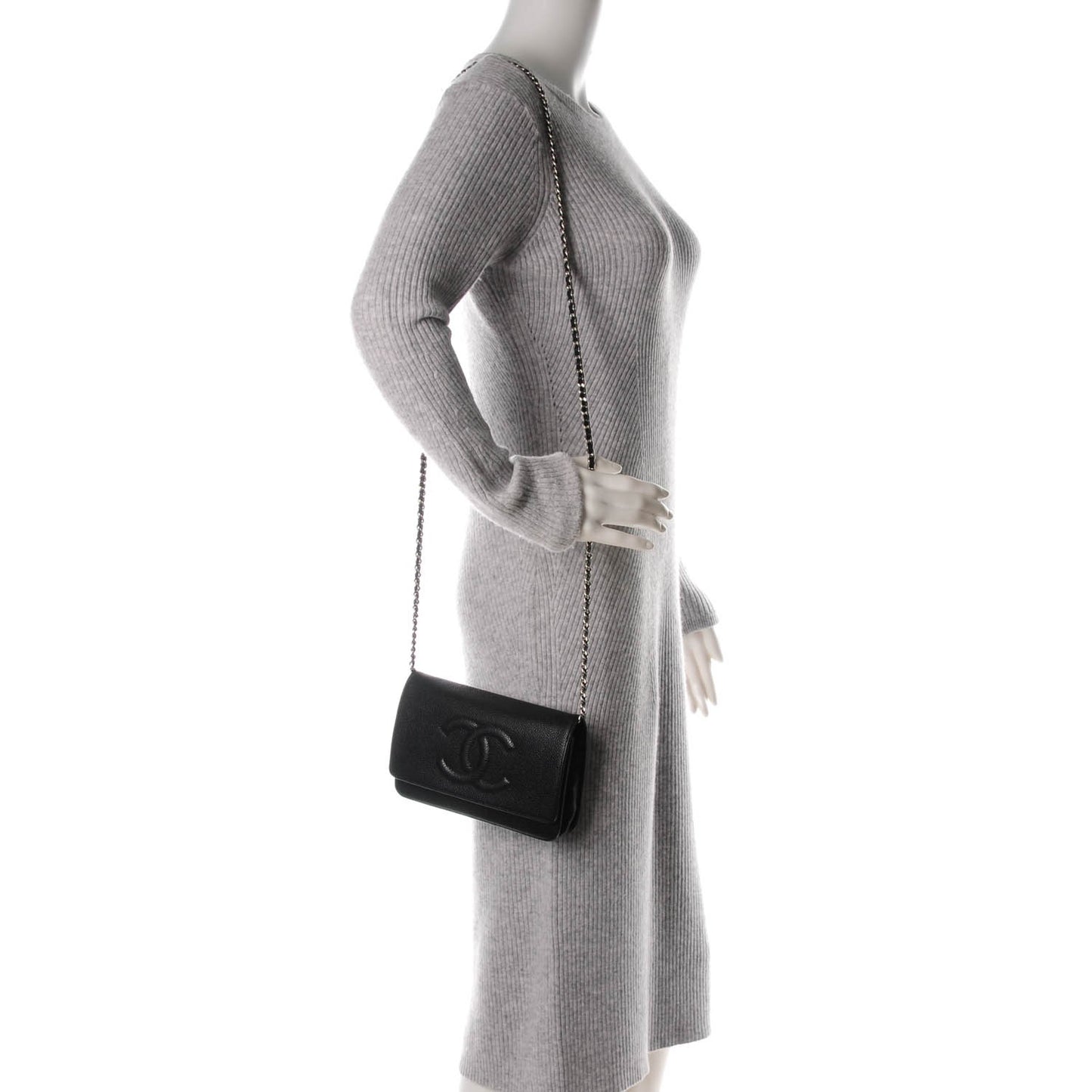 Caviar Timeless CC Wallet On Chain WOC Black