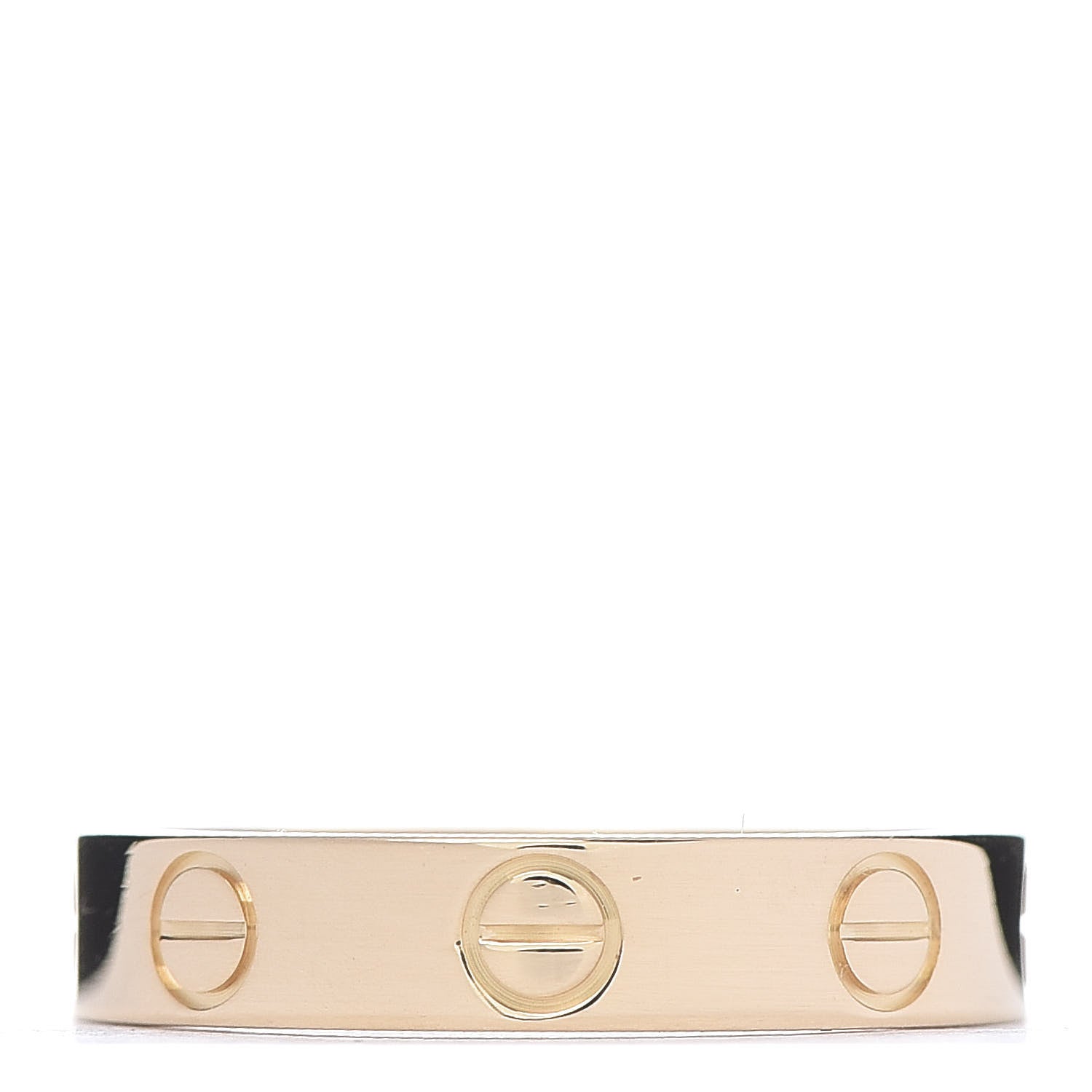 Cartier 18K Yellow Gold 3.5mm LOVE Wedding Band Ring 49 4.75 1 of 4