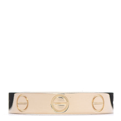 Cartier 18K Yellow Gold 3.5mm LOVE Wedding Band Ring 49 4.75 1 of 4