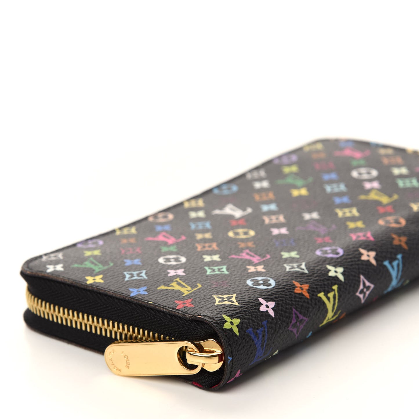 Monogram Multicolor Zippy Wallet Black Grenade