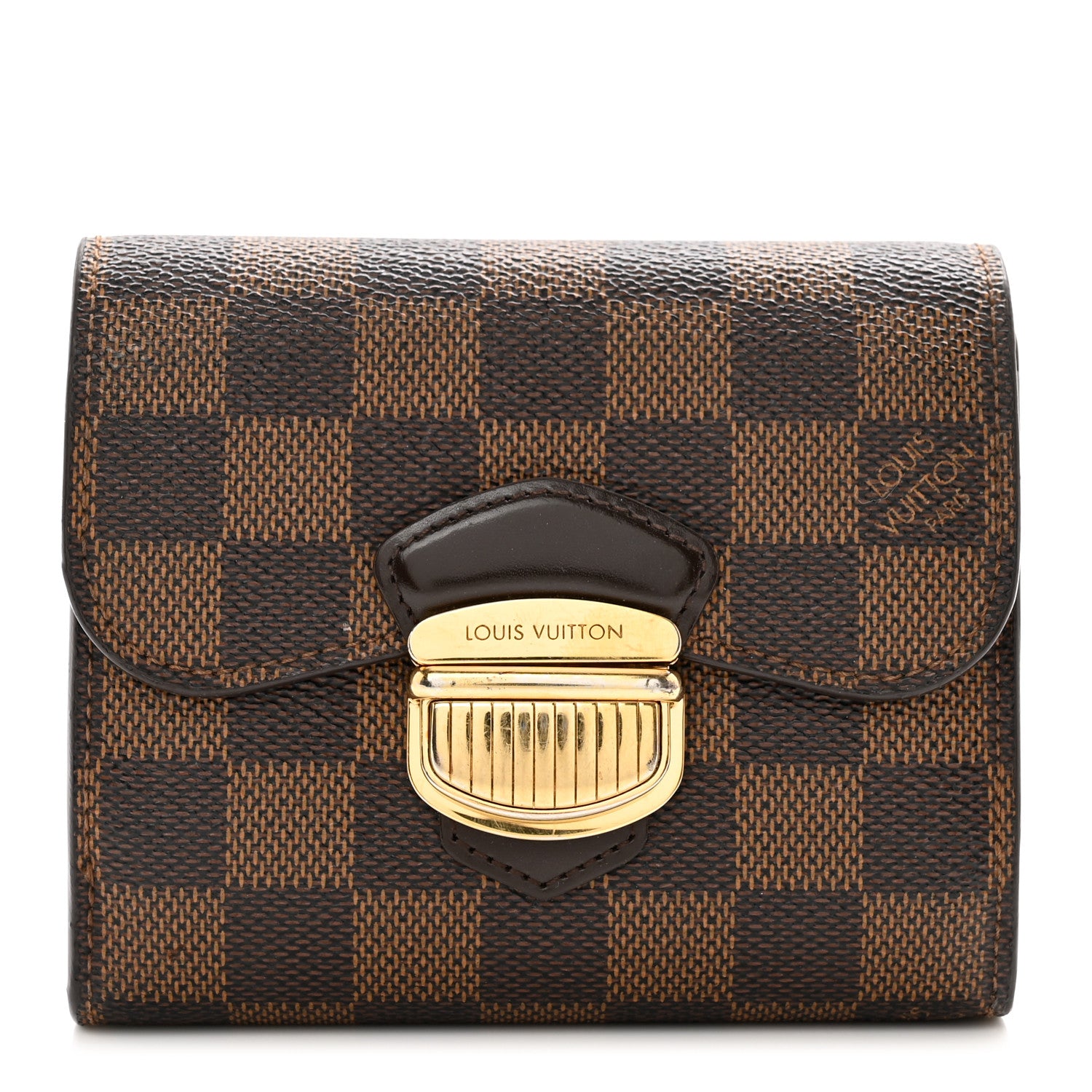 Louis Vuitton Damier Ebene Joey Wallet 1 of 8