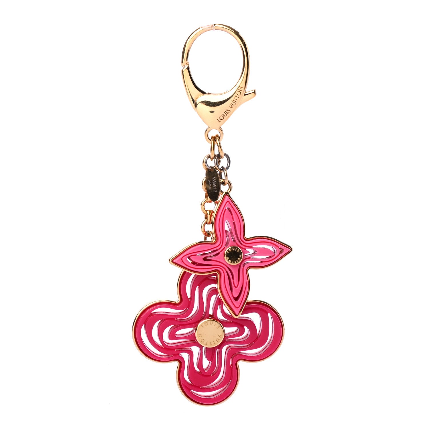 Louis Vuitton Resin Naif Bag Charm Pink 1 of 4
