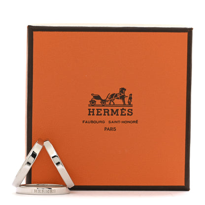 Hermes Palladium Trio Scarf Ring 4 of 4