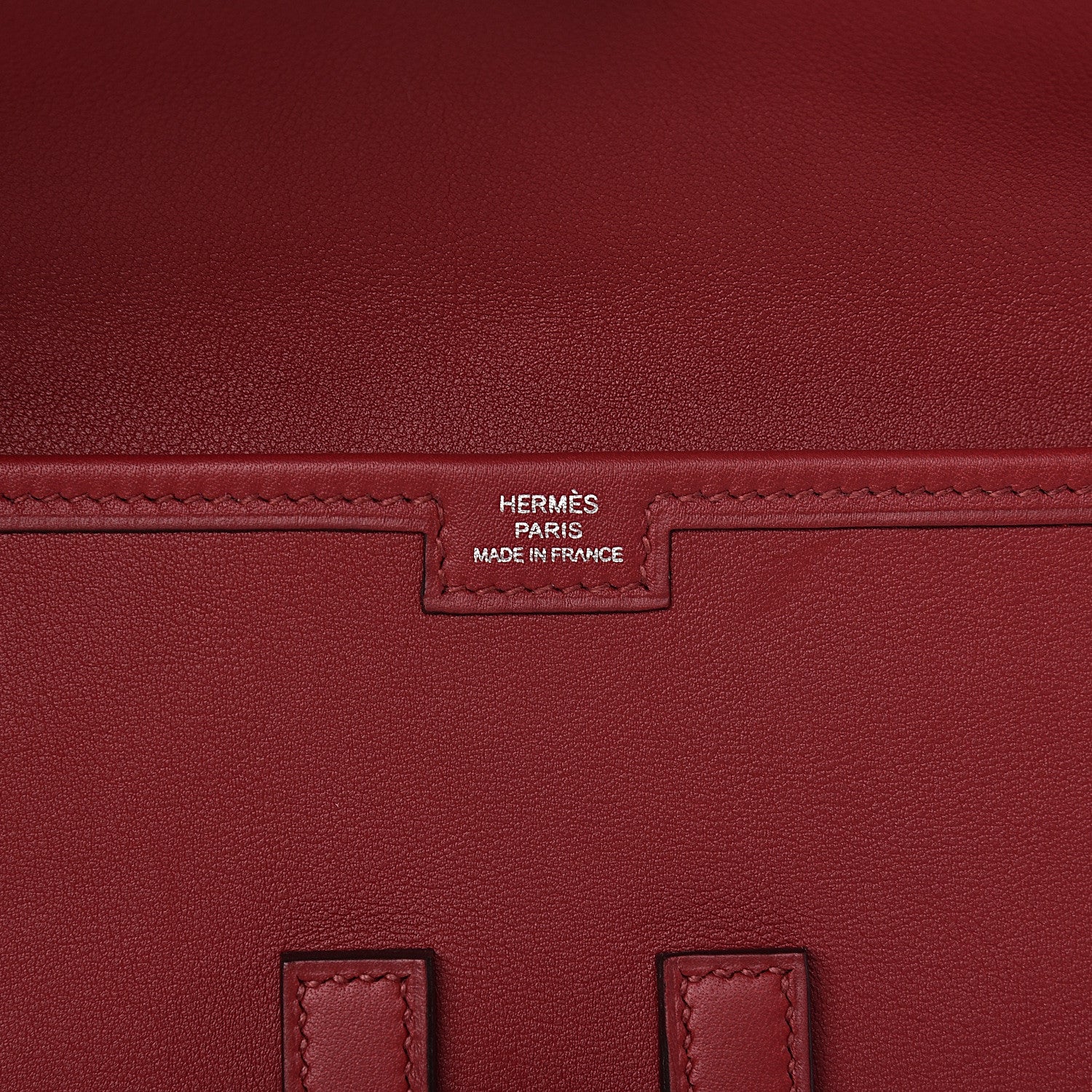 Hermes Swift Jige Elan 29 Clutch Rouge Grenat 6 of 7