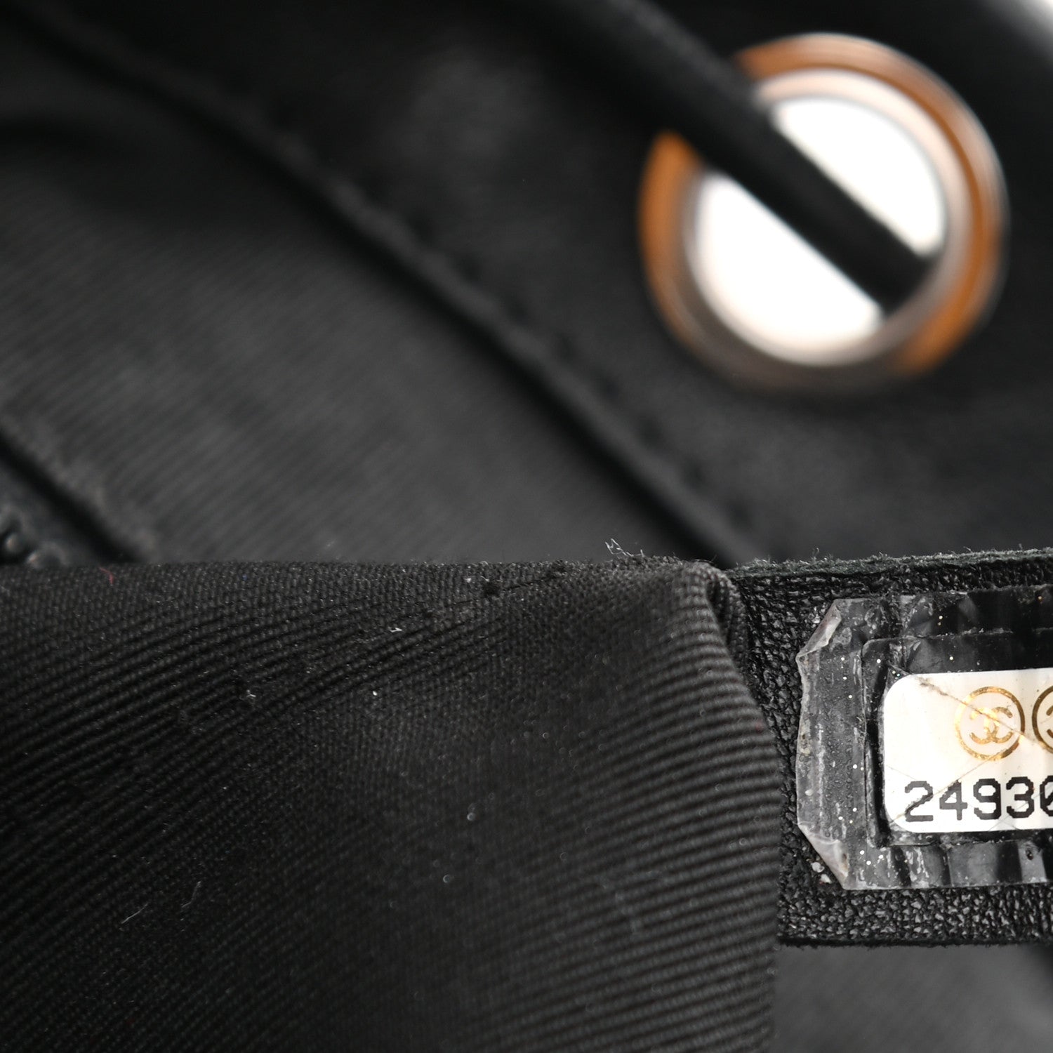 Chanel Lambskin Chevron Quilted Studded Stud Wars Backpack Black 6 of 10