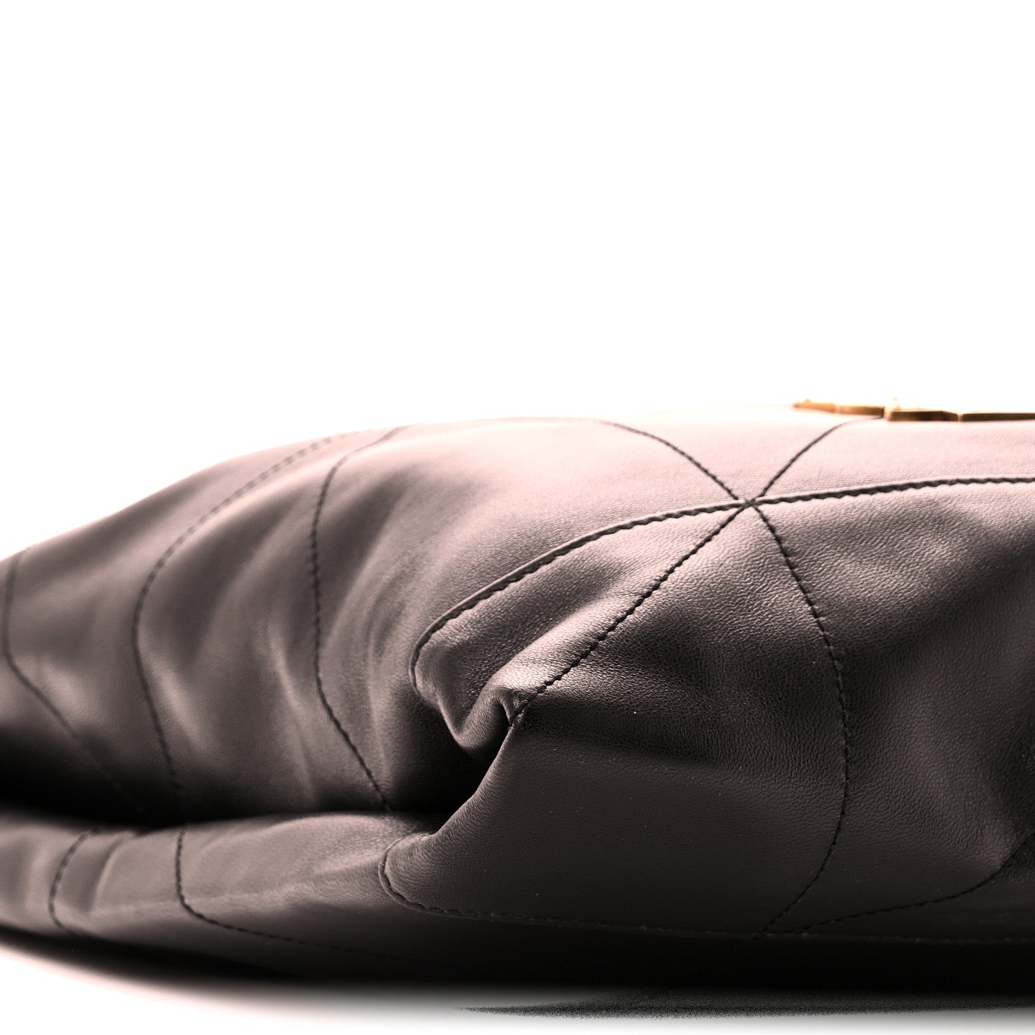 Saint Laurent Lambskin Matelasse Monogram Medium Jamie 4.3 Pochon Black Black 11 of 12