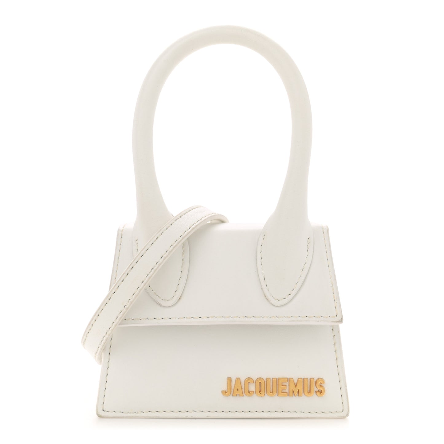Smooth Calfskin Le Chiquito White