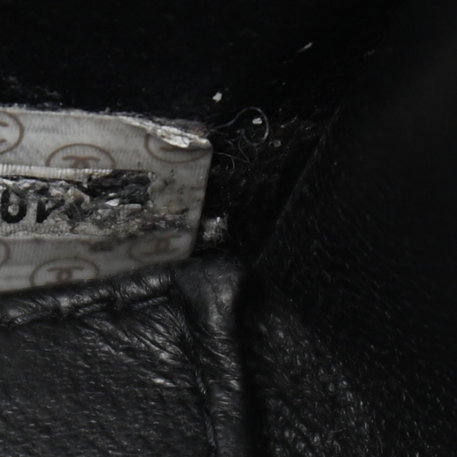 Chanel Caviar Diamond Stitched Tote So Black 8 of 19