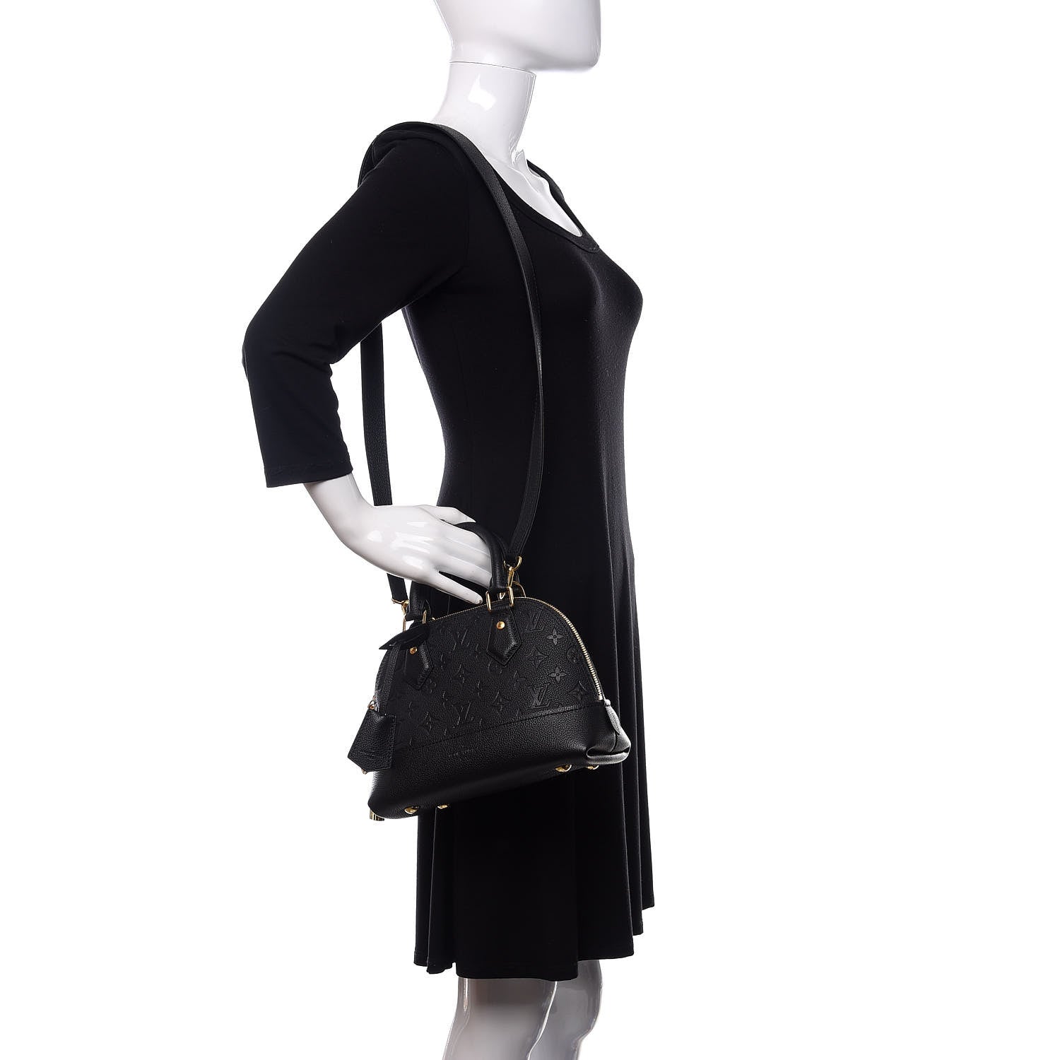 Louis Vuitton Empreinte Neo Alma BB Black 2 of 11