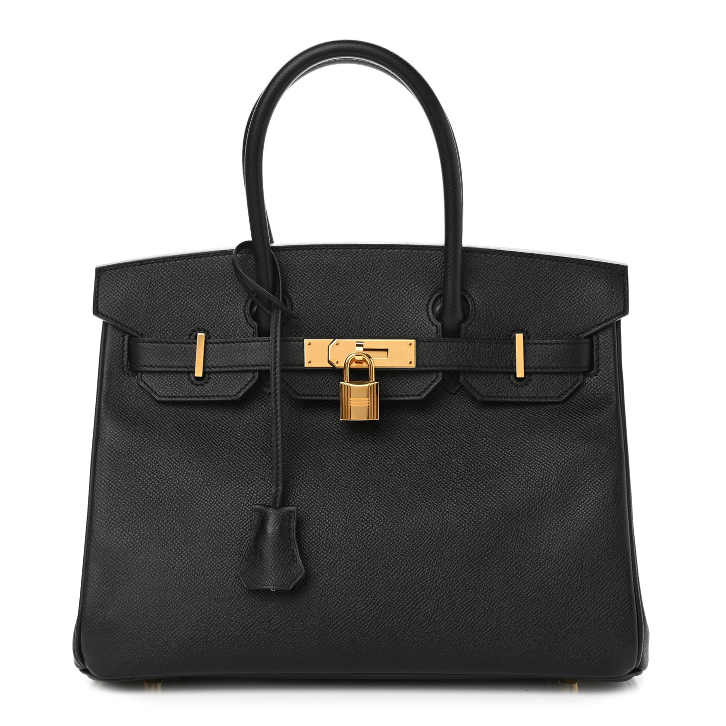 Epsom Birkin 30 Black