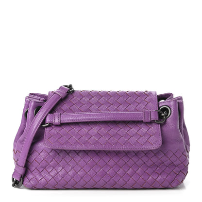 Bottega Veneta Madras Goatskin Intrecciato Small Shoulder Corot 1 of 10